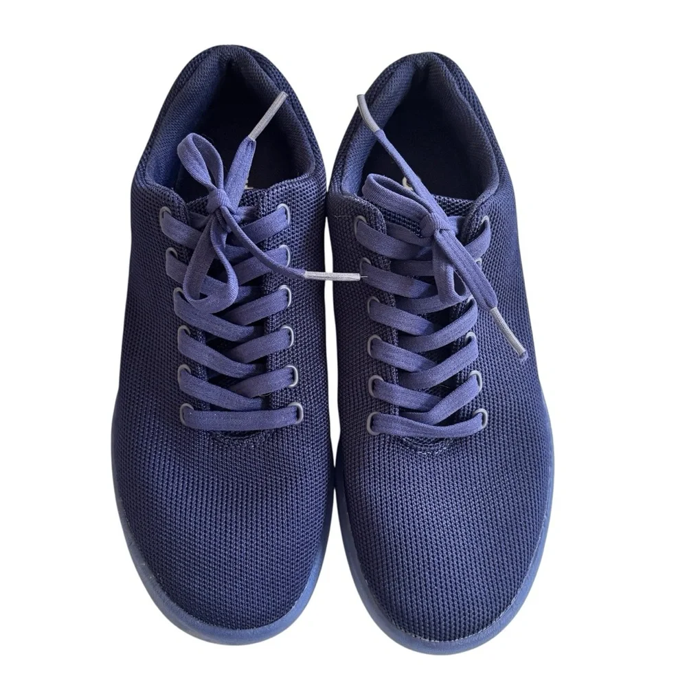ATOMS Women's Navy Blue Synthetic Sneakers Size 8
